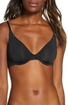 Natori Minimal Push Up Convertible Underwire Bra In Black