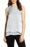 VINCE CAMUTO DOUBLE LAYER SLEEVELESS TOP,9169171