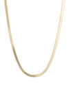 ARGENTO VIVO ARGENTO VIVO HERRINGBONE CHAIN NECKLACE,812862G