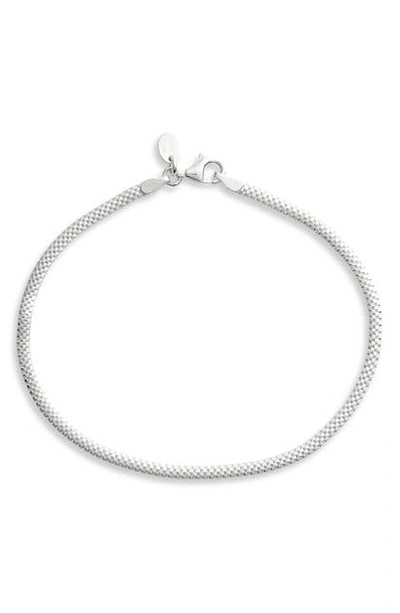 Argento Vivo Mesh Chain Bracelet In Silver