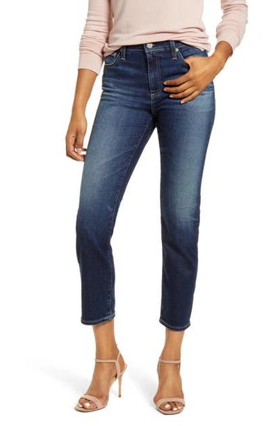 Ag The Isabelle Ankle Straight Leg Jeans In 7 Years Earnest