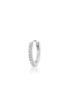 Maria Tash Diamond Eternity Clicker In White Gold