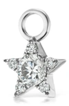 MARIA TASH DIAMOND STAR EARRING CHARM,XCHSTAR45D