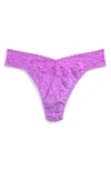 Hanky Panky Original Rise Thong In Sweet Berry