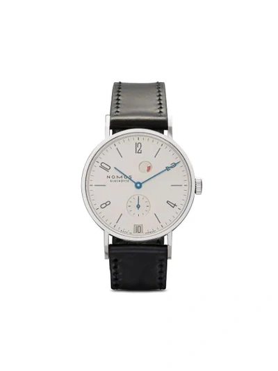 Nomos Tangente 35mm In White, Silver-plated