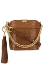 MICHAEL MICHAEL KORS MICHAEL MICHAEL KORS 32F9G05C0E 219 CHESTNUT LEATHER/FUR/EXOTIC SKINS->LEATHER