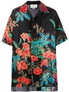 GUCCI FLORAL PRINT OVERSIZED SHIRT