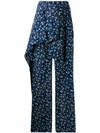 CHLOÉ WIDE-LEG WRAP TROUSERS