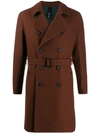 HEVO SAVELLE BELTED TRENCH COAT