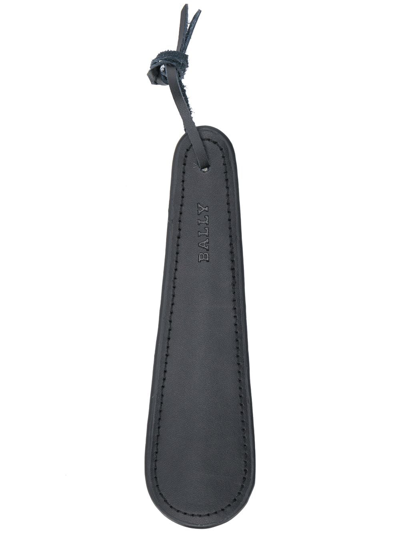 Bally Embroidered Logo Shoehorn In Black