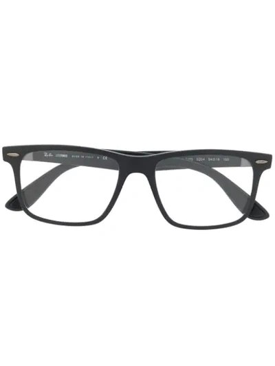 Ray Ban Rb8903 Angular-frame Glasses In Black