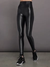 Carbon38 High Rise 7/8 Legging In Croc Takara Shine In Black
