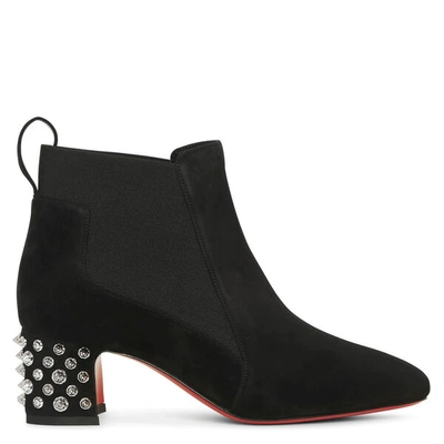 Christian Louboutin Study 55 Black Suede Boots