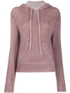 ZADIG & VOLTAIRE HOODED KNIT JUMPER