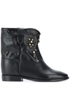 ISABEL MARANT CLUSTER STUDDED ANKLE BOOTS