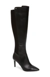 Michael Michael Kors Dorothy Flex Tall Boot In Black Nappa Leather