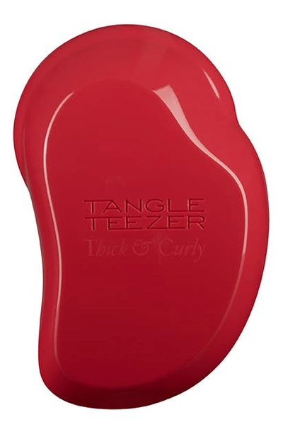 Tangle Teezer Salsa Red Thick & Curly Detangling Hair Brush