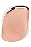 Tangle Teezer Compact Styler Rose Gold/ivory In Gold/ivory