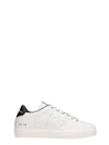 LEATHER CROWN SNEAKERS IN WHITE LEATHER,11138071