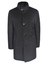 MOORER BUTTONED COLLAR CLASSIC JACKET,11135361