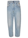 MSGM CROPPED CLASSIC JEANS,11135520