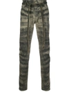 FEAR OF GOD Tie Waist Jeans Zebra Stripe,6F19-4003