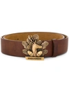 DSQUARED2 DEER BUCKLE BELT