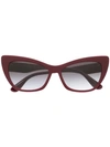 DOLCE & GABBANA CAT EYE SUNGLASSES