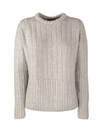 LORO PIANA GIROCOLLO REGENTS SWEATER CASHMERE,11138540