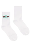 GUCCI LOGO SOCKS,6040384GA25