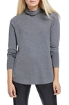 Nic + Zoe It Item Turtleneck Sweater In Earl Grey