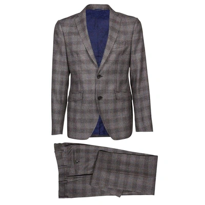 Etro Men's 1a90701180003 Grey Wool Suit
