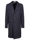 BOGLIOLI BOGLIOLI MEN'S BLUE WOOL COAT,C3401PBPC7000780 50