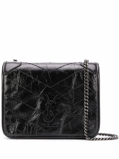 Saint Laurent Women's Black Leather Shoulder Bag