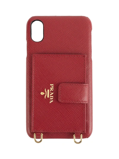 Prada Iphone Xs Max Leather Phone Case