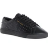 SAINT LAURENT ANDY STUDDED SNEAKER,5847430ZS5Y