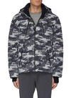Aztech Mountain Nuke Suit Waterproof Camouflage-print Hooded Down Ski Jacket In Multi-colour