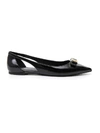 MICHAEL MICHAEL KORS MICHAEL MICHAEL KORS CARLSON BOW FLAT SHOES