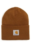 Carhartt Wip Watch Beanie In Brown - Brown In Hamilton Brown