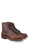 Red Wing Iron Ranger Cap Toe Boot In Brown