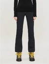 Perfect Moment Aurora Flared Stretch-shell Ski Trousers In Black