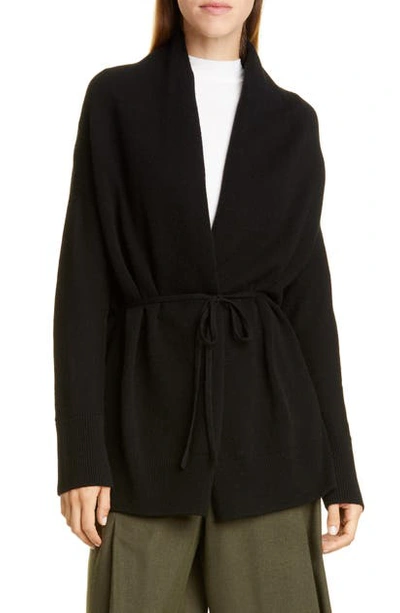 Vince Wool & Cashmere Cardigan In Black