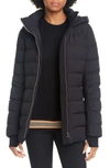 Burberry Newbridge Hooded Down Puffer Jacket In Black | ModeSens
