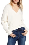 STATESIDE V-NECK THERMAL TOP,400-3951