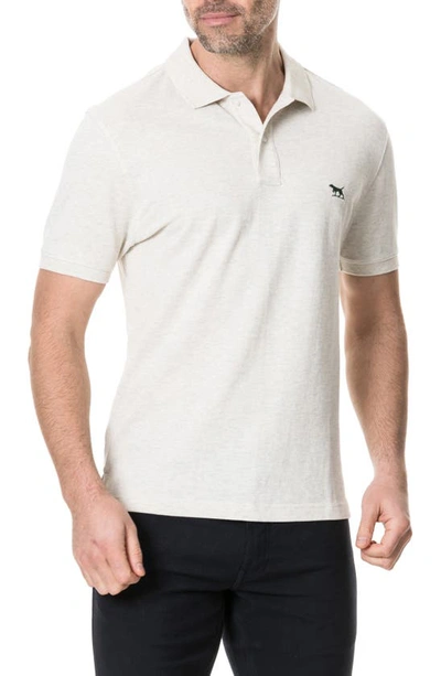 Rodd & Gunn 'the Gunn' Piqué Sports Fit Cotton Polo In Ice