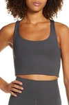 Girlfriend Collective Paloma Sports Bra In Shadow