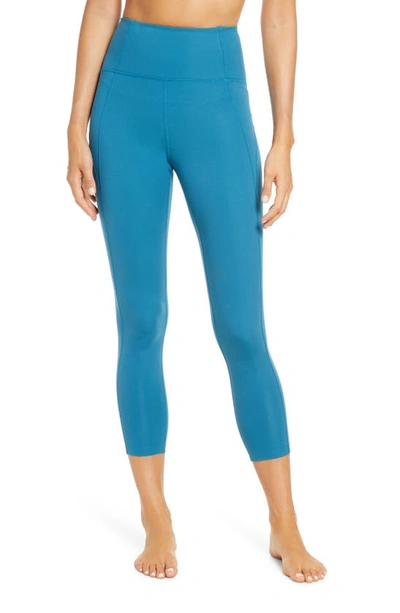 Girlfriend Collective High Waist 7/8 Leggings In Olympia