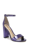Sam Edelman Women's Yaro High-heel Sandals In Pop Violet Leather