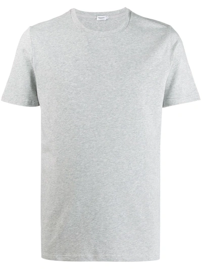 Filippa K Fitted Crew Neck T-shirt In Grey