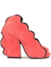 PIERRE HARDY SOTTSASS PEEP TOE PUMPS